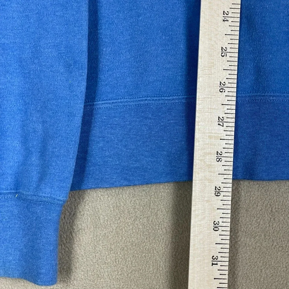Peter Millar Pullover Mens XL MF12K36 Blue Quarter Zip Cotton EUC
